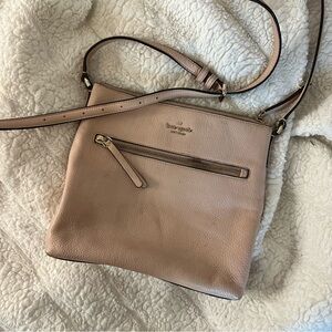 Kate Spade Blush Leather Crossbody Bag